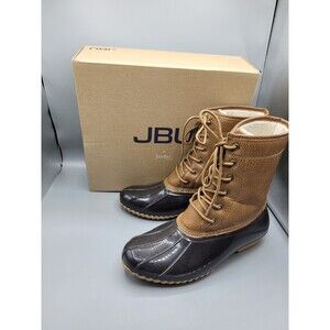JBU by Jambu Womens Size 9.5M Brown Blue Duck Boots MAPLEWOOD Shoes Waterproof